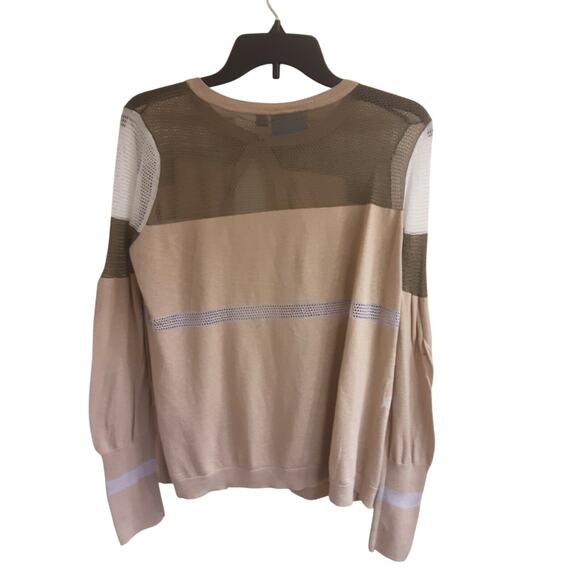 Simply Vera Sweater, Women's Size Medium Cardigan, Sheer, Long Sleeve, EUC - Picture 2 of 4